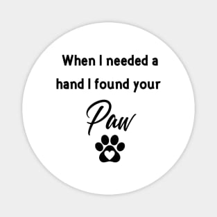 Paw Magnet